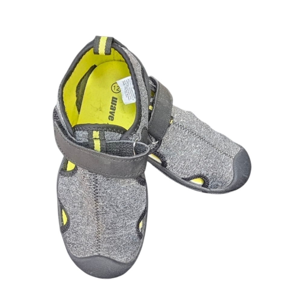 Kids Water Shoes in Gray and Yellow - Picture 2 of 2